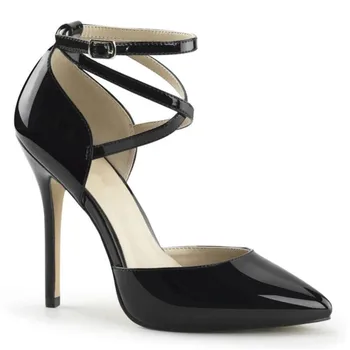 

BBZAI New pattern Superior quality Ladies high heels Super high heel ladies shoes 13CM Nightclub Thin Heels Steel tube dance 46