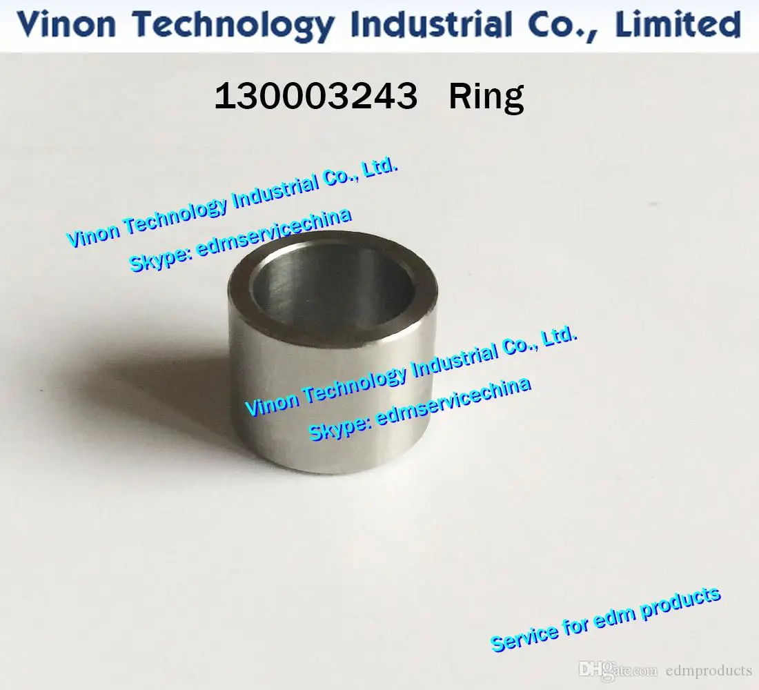 

(2pcs/lot) 130003245 edm Ring (Stainles steel) for Robofil 190,290,300,310,390,500 Charmille edm parts 130.003.245 for Lower
