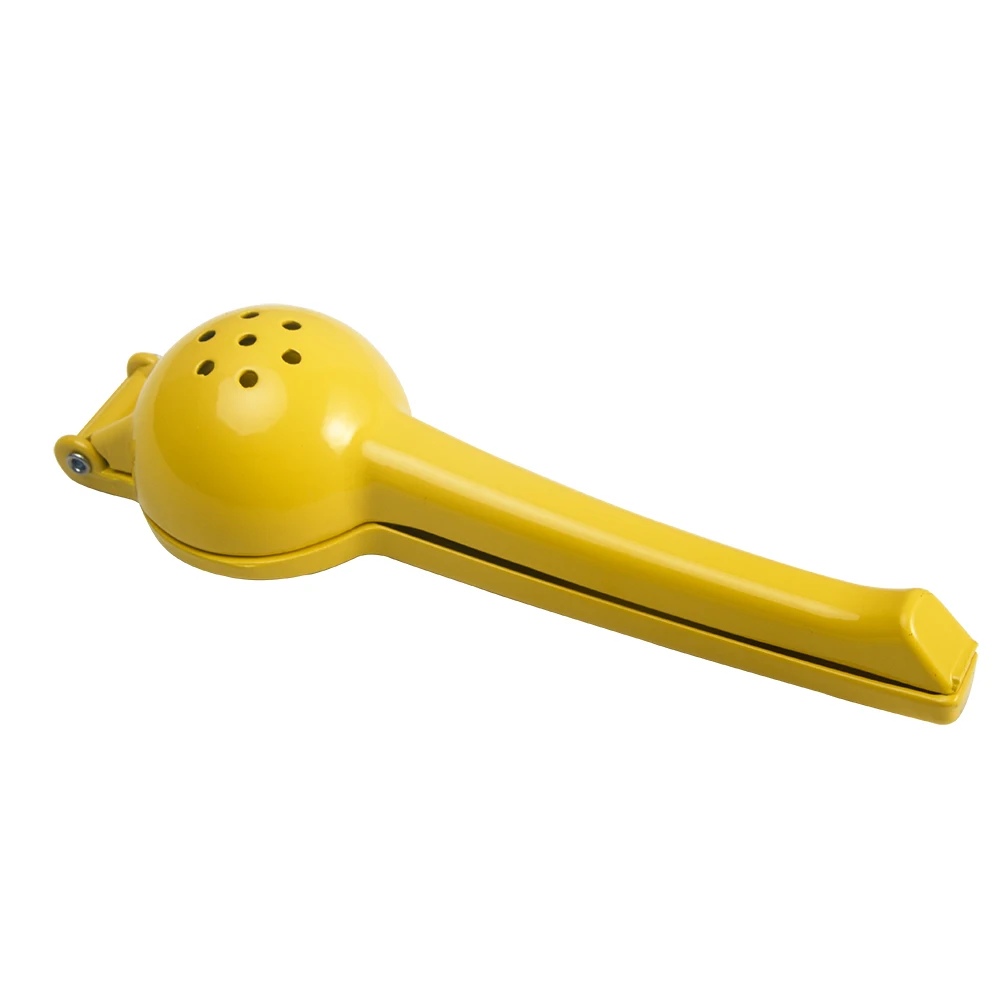 1PC High-Quality Yellow Multifunctional Tool Juicer Useful Handle Press Strainer Manual Lemon Squzeer