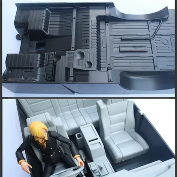 

For 1/10 RC Crawler Toyota Land Cruiser LC80 Model Truck Unique Car Shell Interior Modification Parts assembly