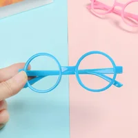 1PC Children Small Round Glasses Kids Decorative Glasses Photography Props Studio Shoot Newborn Baby Clothes Accessories 3