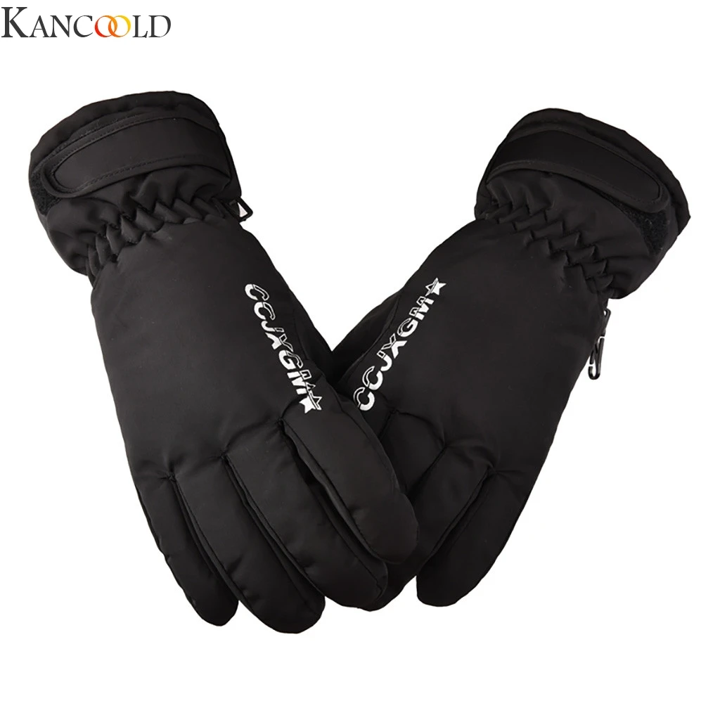 KANCOOLD перчатки для катания на лыжах, сноуборде, снегоходах, мотоцикле, верховой езды, зимние перчатки, ветрозащитные, водонепроницаемые, унисекс, зимние перчатки