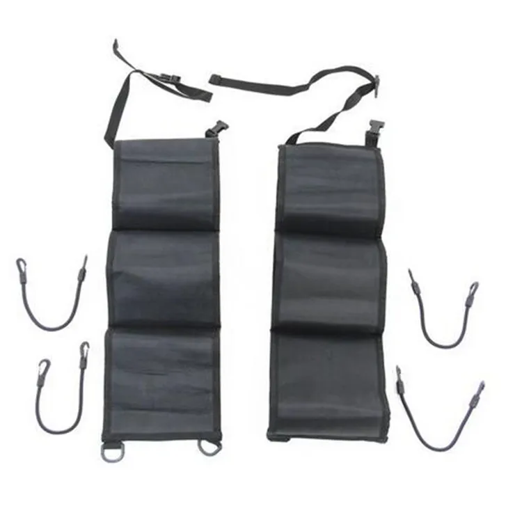 

Simple Black And White with Pattern Car Front Seat Backrest Storage Bag Camouflage Hanging Bag Gun Sling/Gun Rack