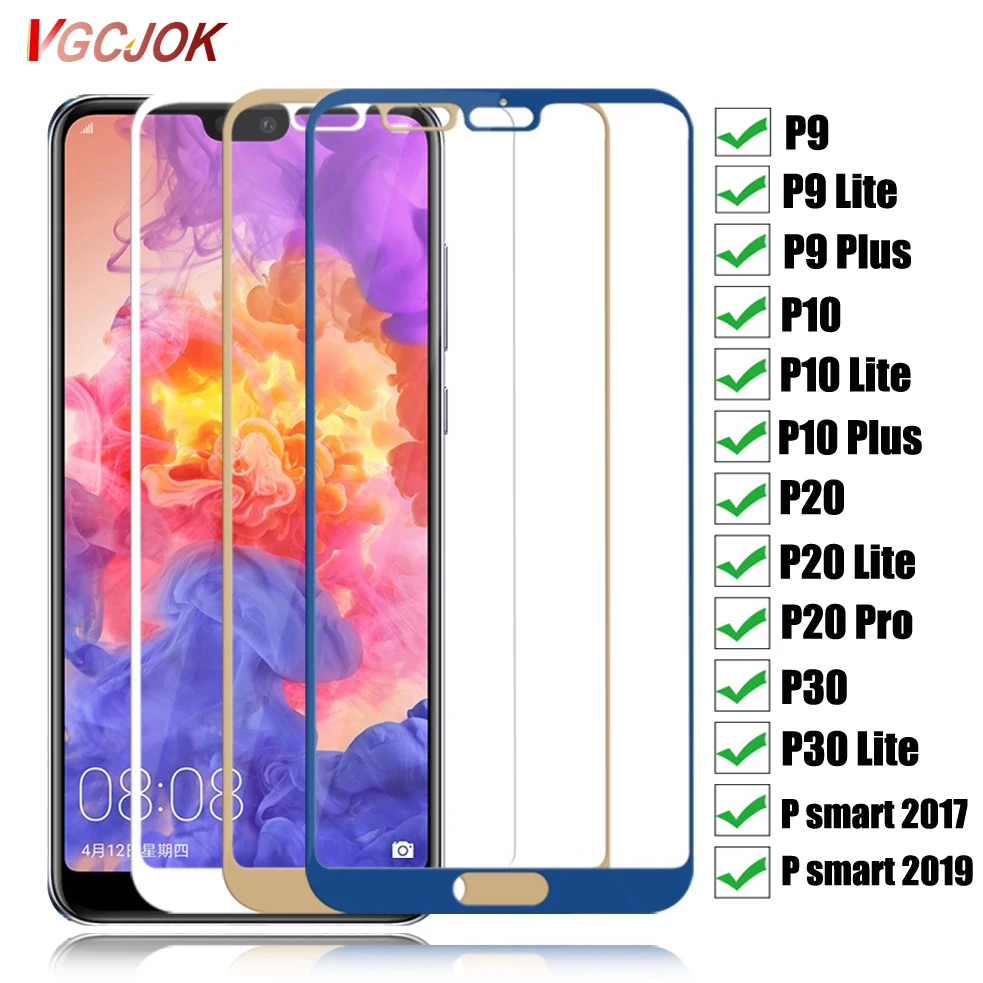 Защитная пленка для экрана телефона для huawei P30 Lite P20 Pro 9H HD, стекло для huawei P10 Plus P9 Lite P smart, закаленное стекло