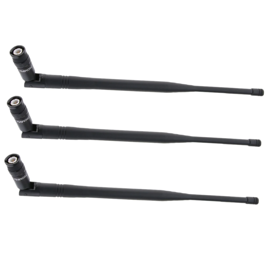 UHF Wireless Microphone Antenna DIY Mic Accessories BNC 3pcs