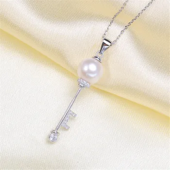 

Retro Style Metal 925 Sterling Silver Plating Karat Gold Tone Bail Connector Pearl Bead Caps Diy Pearl Jewelry Accessories