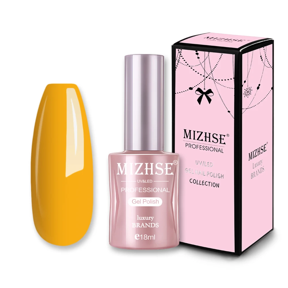 YH006 MIZHSE Новое поступление УФ набор гель-лаков для ногтей впитываемый гель лак для ногтей основа и верхнее покрытие 42 чистых цвета для ногтей DIY маникюр - Цвет: YH006