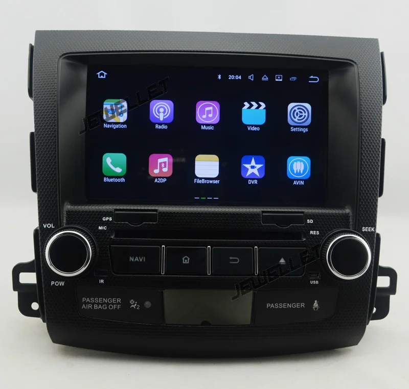 Восьмиядерный ips экран Android 9,0 автомобильный DVD gps Радио Навигация для Mitsubishi Outlander Citroen C-Crosser peugeot 4007