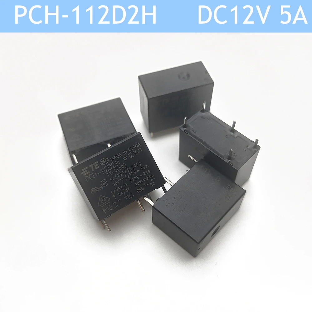 

5 шт./лот реле Pch-112D2H Dc12V 5A Dip6 Новый и оригинальный