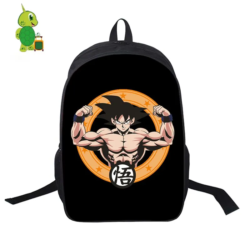 22 Dragon Ball Супер Саян Гоку школьные сумки для женщин и мужчин повседневный рюкзак для ноутбука для подростков девочек мальчиков повседневный рюкзак для деловых поездок - Цвет: 22