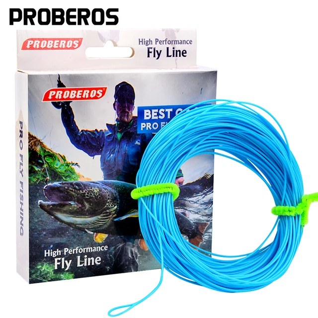 PROBEROS 100FT Weight Forward Floating Fly Fishing Line WF-2F/3F