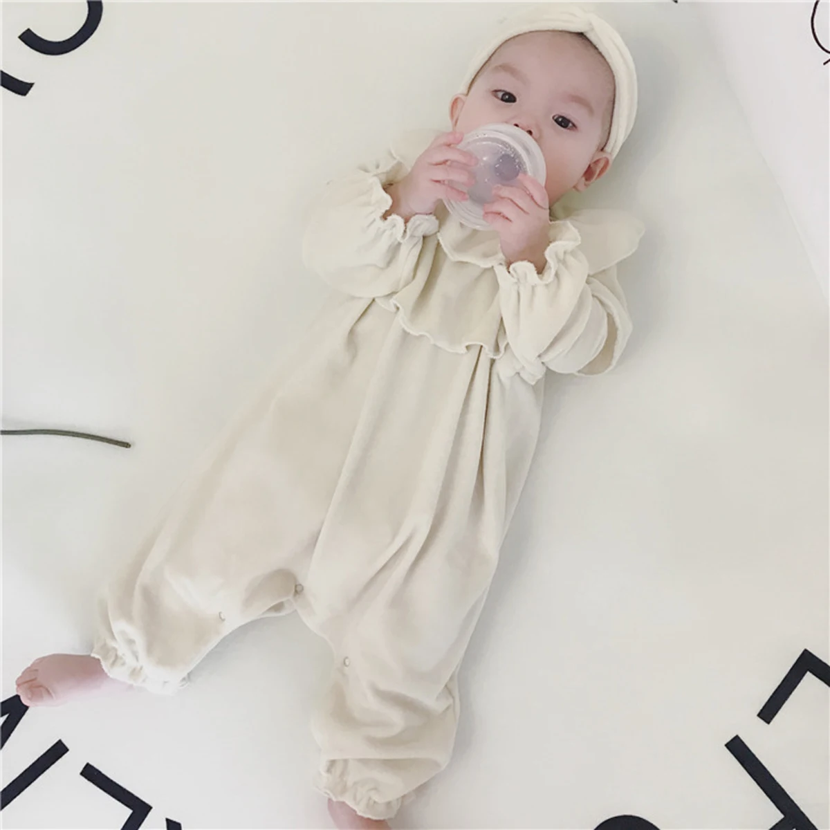 Emmababy-осенний Детский комбинезон с длинными рукавами для новорожденных мальчиков и девочек, комплект с комбинезоном, одежда