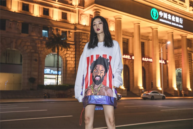 Sudaderas Горячая Moletom High Street Хип Хоп странные вещи мужские толстовки уличная свободная толстовка с большим карманом и принтом Harajuku