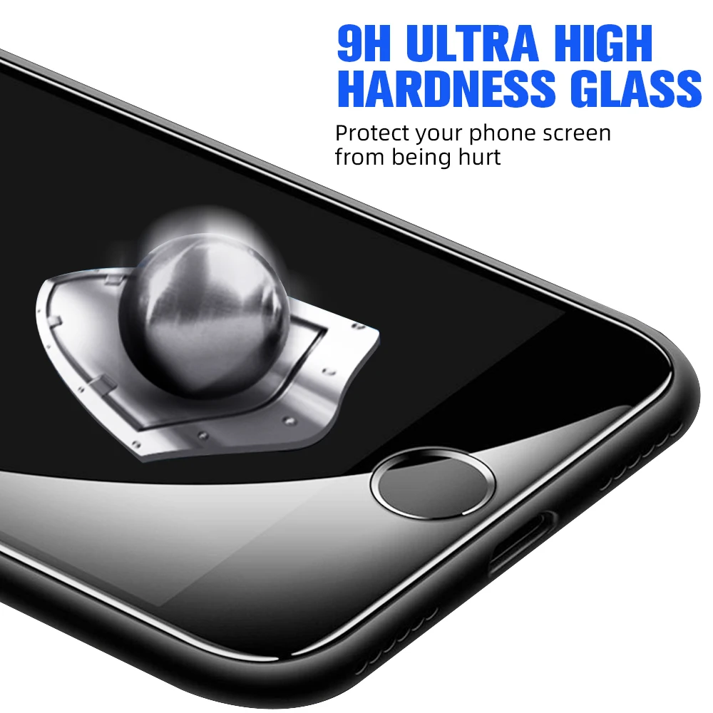 Защитная пленка для мобильного телефона 9H 5D Iphone 7 8 Plus 11P закаленное стекло с