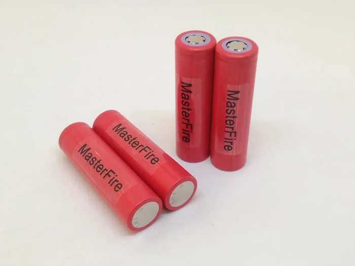 MasterFire 18 шт./лот Sanyo 18650 3,7 V 2600 мА/ч, UR18650ZY литий заряжаемые Аккумуляторы для фонарей