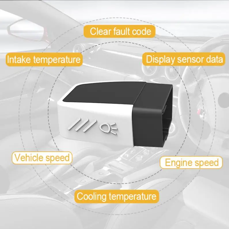 ELM327 V1.5 PICI8F25K80 Bluetooth 4,0 V08 супер мини сканер беспроводной интерфейс автоматический интерфейс считыватель кодов диагностический инструмент
