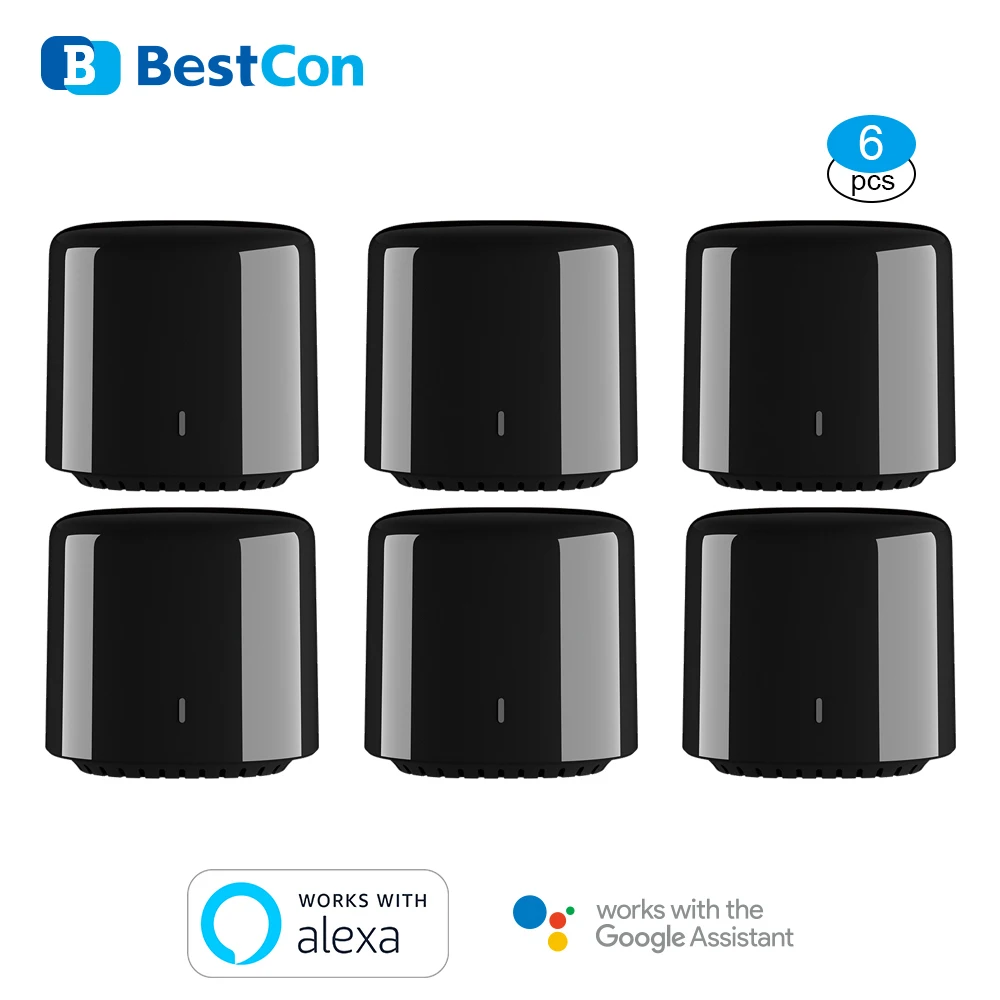 Broadlink Bsetcon Rm4C Mini 4/6/7Pcs Wifi Telecomando Ir Smart Domotica Hogar Inteligent Google Home Alexa Compatibile