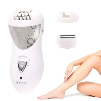 

3-in-1 Hair Remover Women Facial Epilator Electric Razor Cordless Callus Remover 19QE