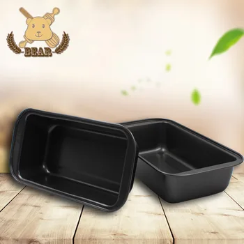 

Non-stick Toast Box Rectangular Bread Pan Large Size Small Number without Cover Cheese Mold Oven Household Baking Tool
