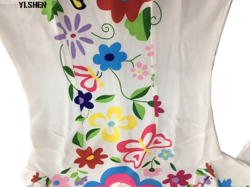 White African Dresses for Women 2019 Fashion Robe Boubou Africain Long Dress Butterfly Print Basin Riche Dashiki African Clothes 12
