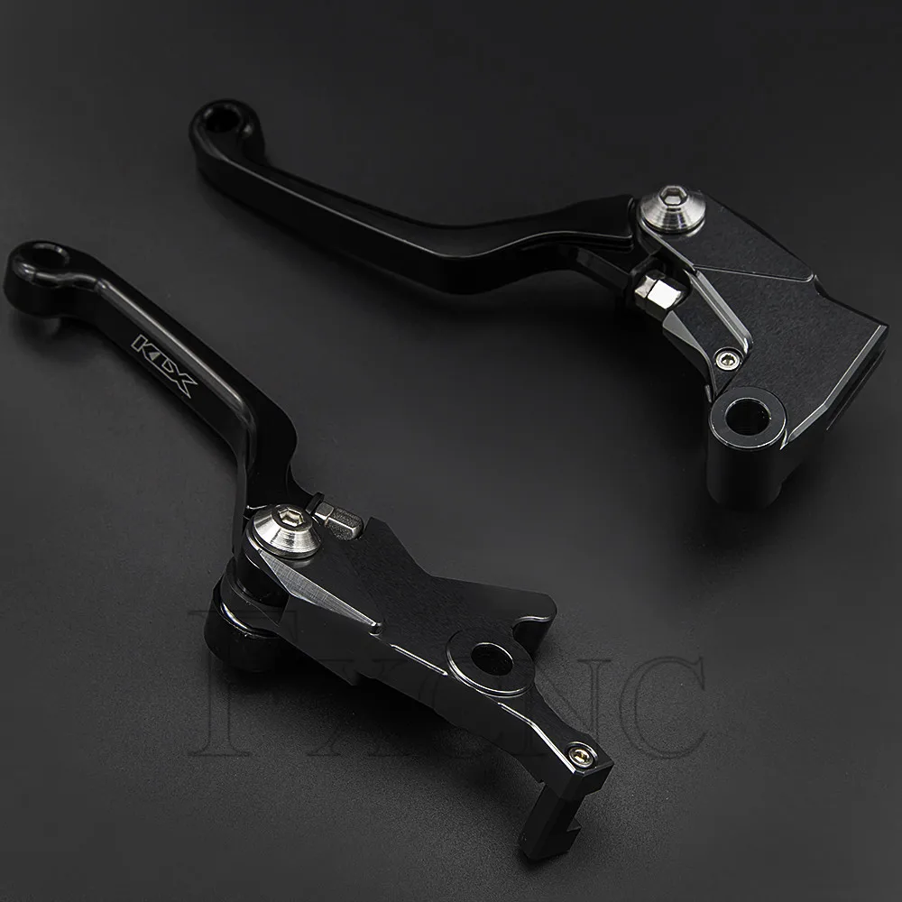 CNC Motorcycle Pit Dirt Bike Brake Clutch Lever Aluminum Lever For Kawasaki KLX250 KLX125 D-TRACKER KLX 250 125 2010-2016 2011