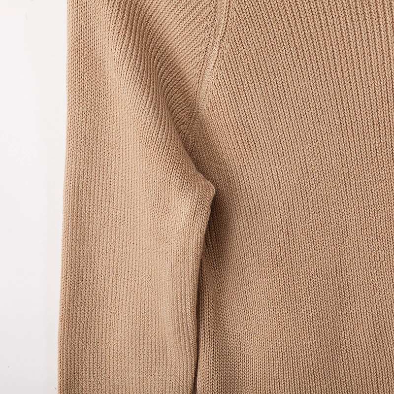 Knitted Sweater Pullover Women Autumn Winter Off Shoulder Loose Sexy Slim Women Clothes Knit Sweater Women Tops Pullover 2019 (6)