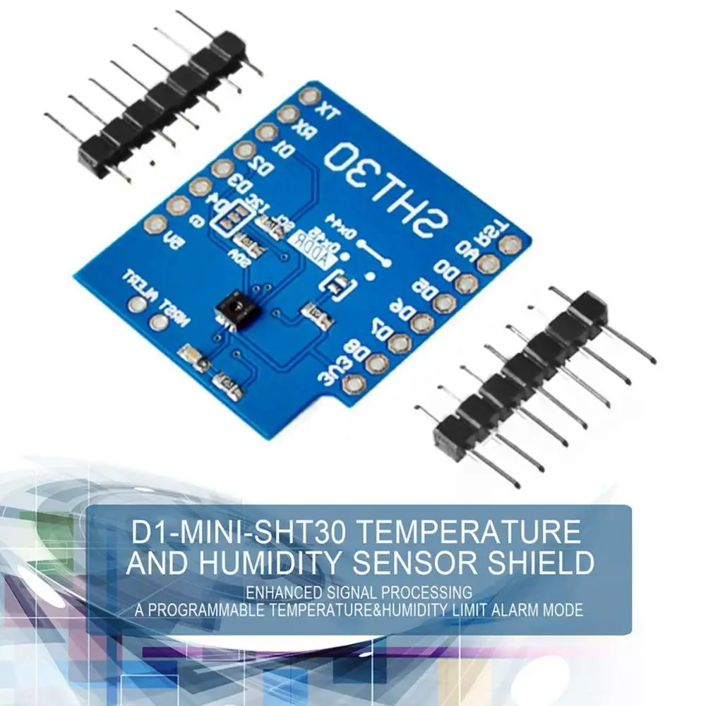 D1 Мини SHT30 для WAVGAT IEC интерфейс одноавтобусный цифровой датчик температуры и влажности Модуль Pro сенсор модуль