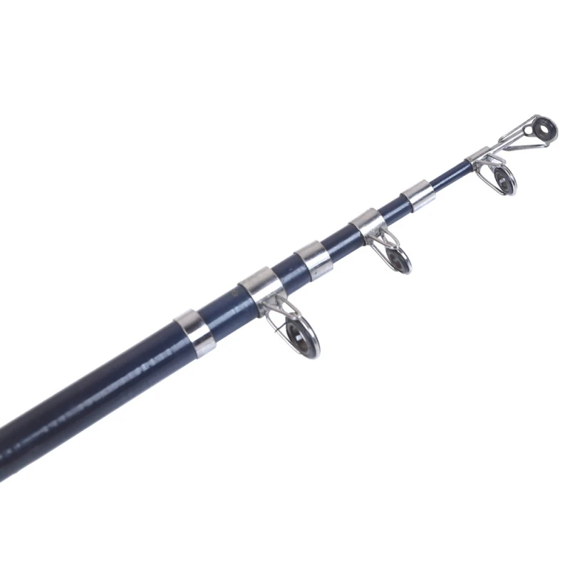 Wholesale new 1.4m Telescopic Ice Fishing Rods Lightweight Spinning Fly Fishing Pole Fishing Tool Portable Carbon Fiber