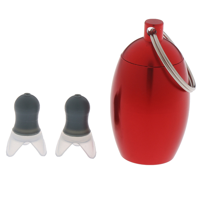 Pair Anti-Noise Ear Protectors Noise Cancelling Ear Plugs Waterproof Soft Silicone Earplugs For Sleeping Swimming Flight