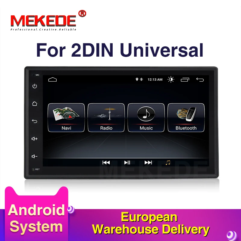 Автомобильный DVD gps android 8,1 плеер 2 din радио универсальный gps навигация Мультимедиа для Nissan Toyota Volkswagen Mazda BYD Kia VW