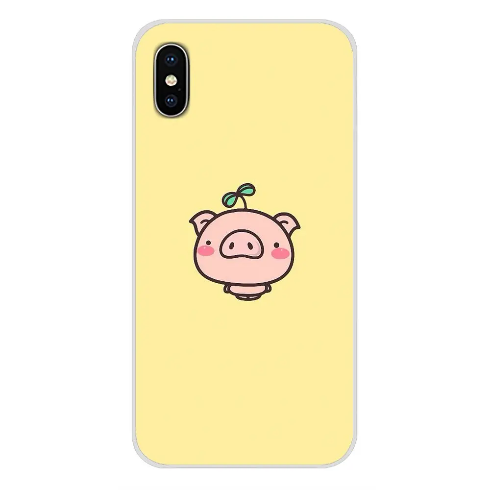 images 9 Прозрачный мягкий чехол Чехлы для Huawei NOVA 2 3 2i 3i Y6 Y7 Y9 премьер-профессионал GR3 GR5 Y5II Y6II смешной милый мягкий чехол с изображением милой свинки - Цвет: images 9