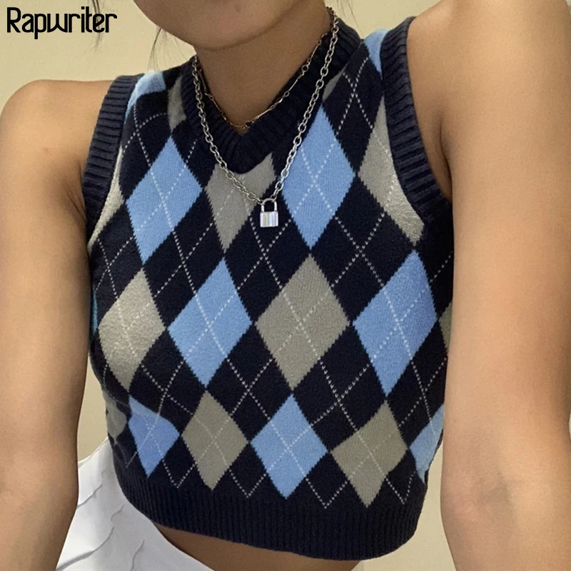 argyle sweater vest womens