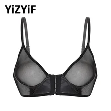 Женский топ с бюстгальтером, сексуальное Сетчатое прозрачное Прозрачное нижнее белье, бикини, топы, купальники, топы, сетчатый бюстгальтер без косточек, бюстгальтер без подкладки