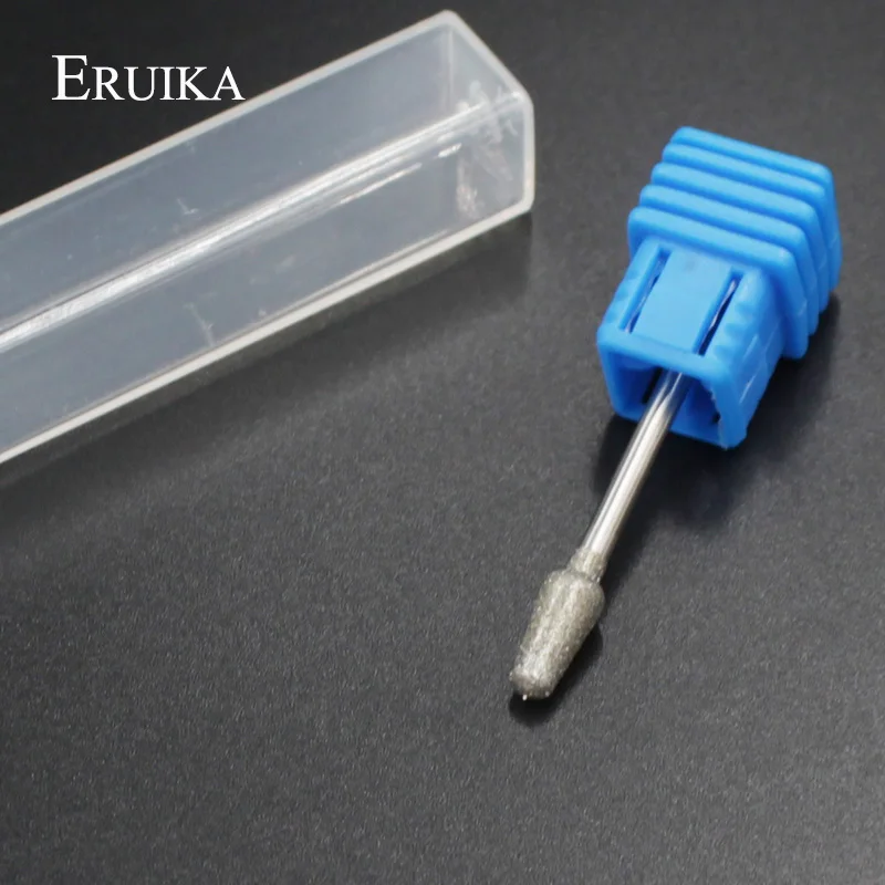 ERUIKA, 1 шт., алмазные сверла, аксессуары для маникюра, сверло для ногтей, электрическая пилка, фреза для ногтей, инструменты для очистки ногтей