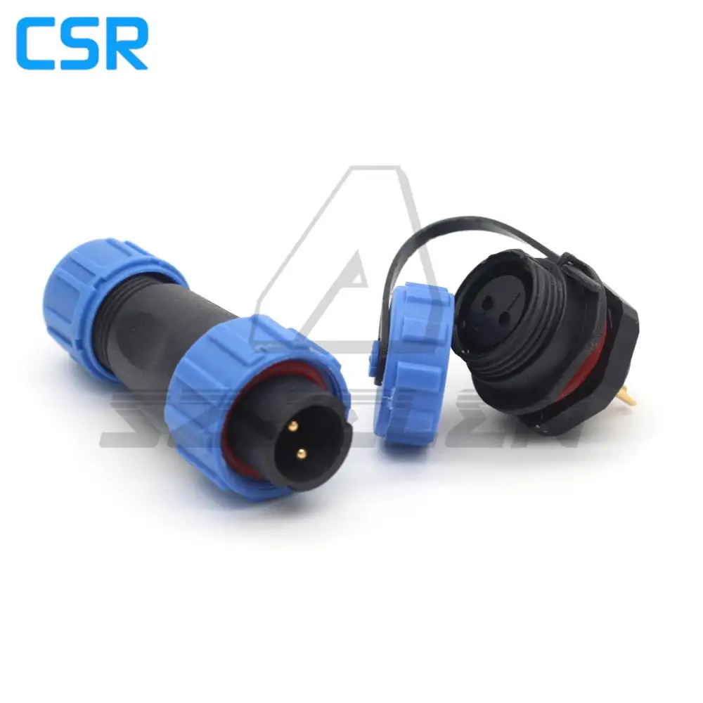 SP13 водонепроницаемый и пыленепроницаемый Разъем 2 контактный разъем разъемы для