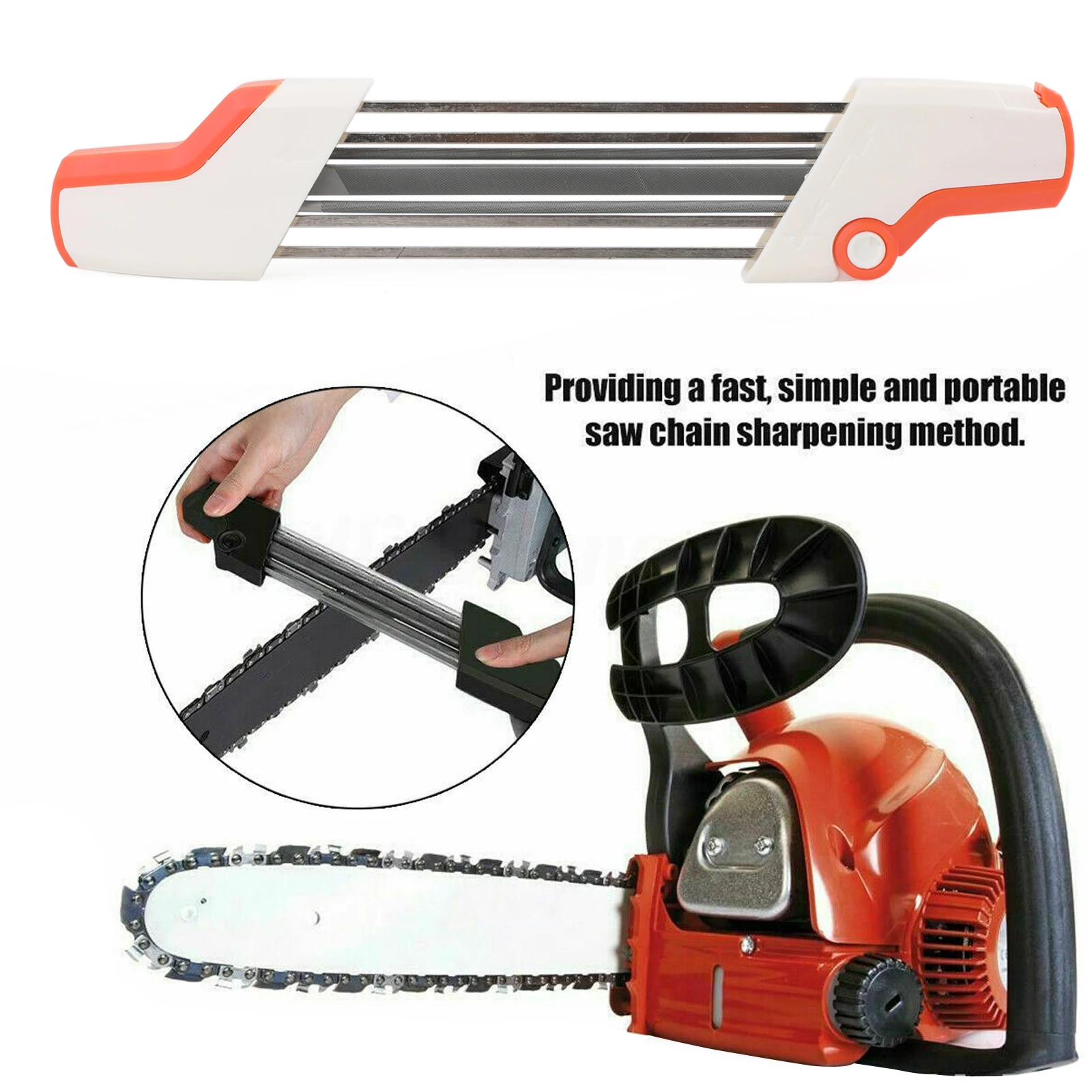 Artudatech 4-5.5Mm 2 In 1 Easy Chainsaw Kit Per Affilare Le Catene Per Stihl