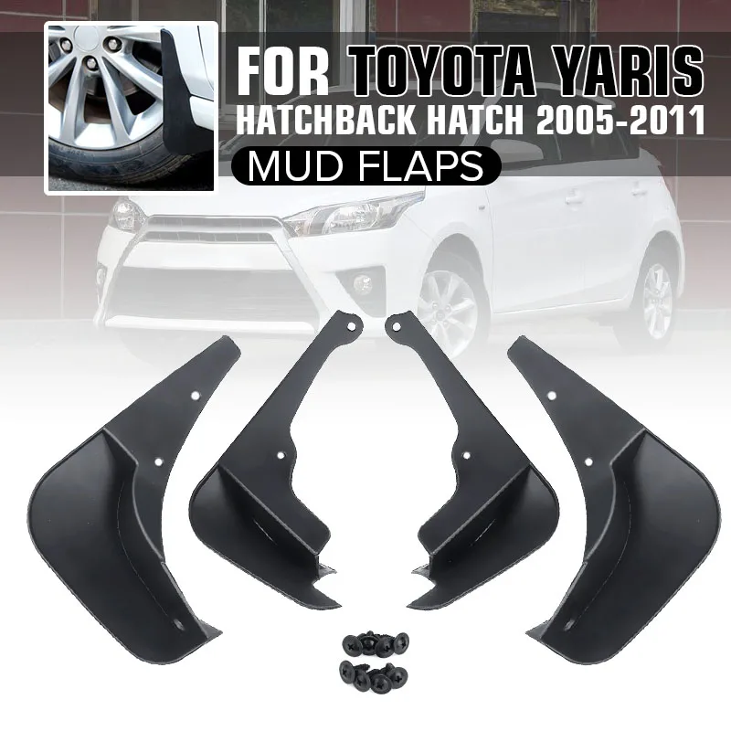 Брызговики для хэтчбека Toyota Yaris 2005-2011 Vitz Daihatsu Charade | Автомобили и мотоциклы