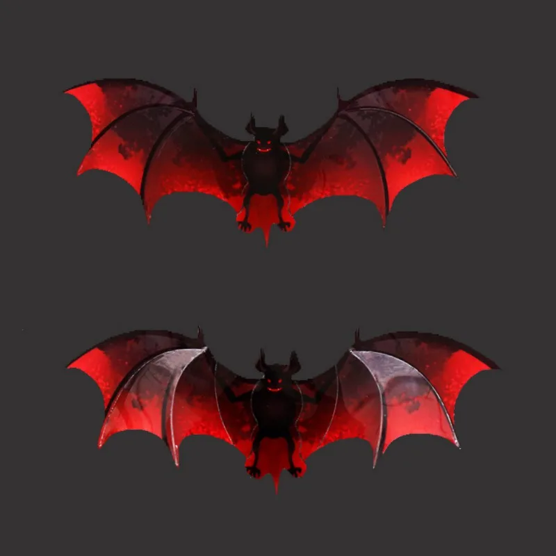 12 шт. наклейки на стену в форме летучих мышей | Дом и сад