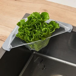 Leftovers Filter Kitchen Strainers Gadget Net Portable Vegetables Kitchen Drains Organizer Cocina Accesorio Kitchen Accessories