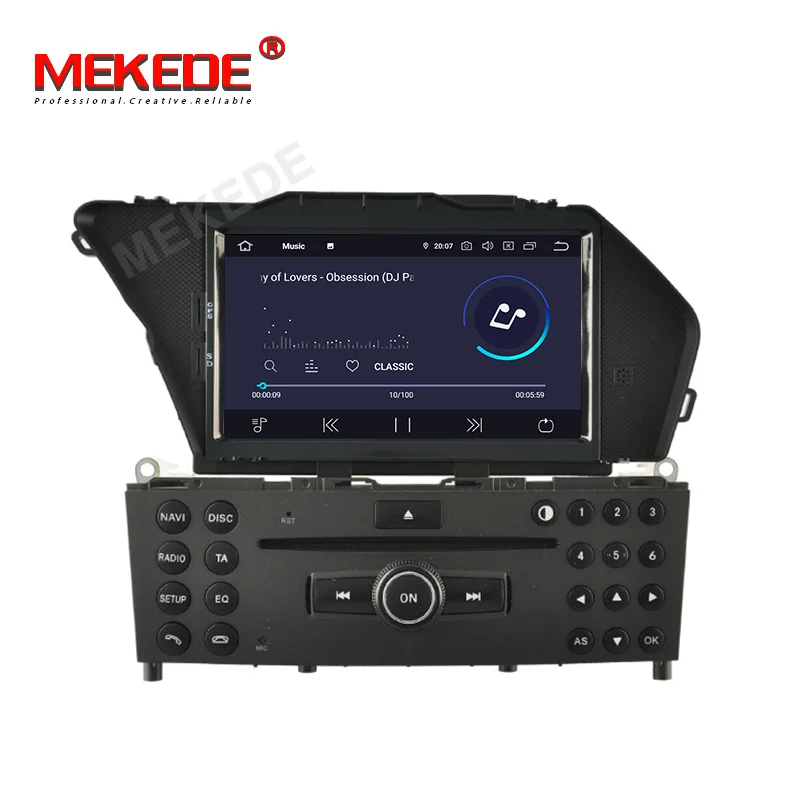 Perfect MEKEDE PX5 android 9.0 car dvd gps navigation player For BENZ GLK GLK X204 GLK 300 GLK 350 car radio Multimedia stereo 8 core 4