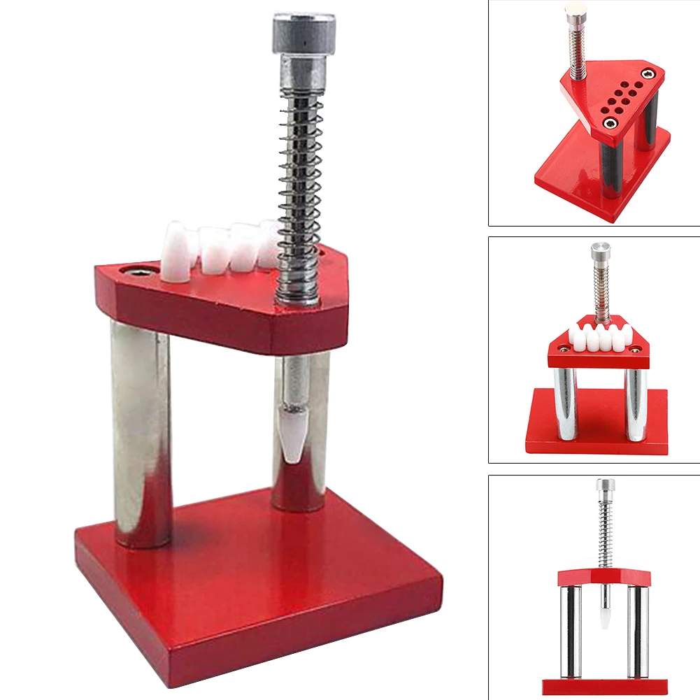 

Plunger Metal Puller Fitting Professional Repair Tool Watchmaker Portable Red Parts Presser Accurate Safe Watch Hand Remover