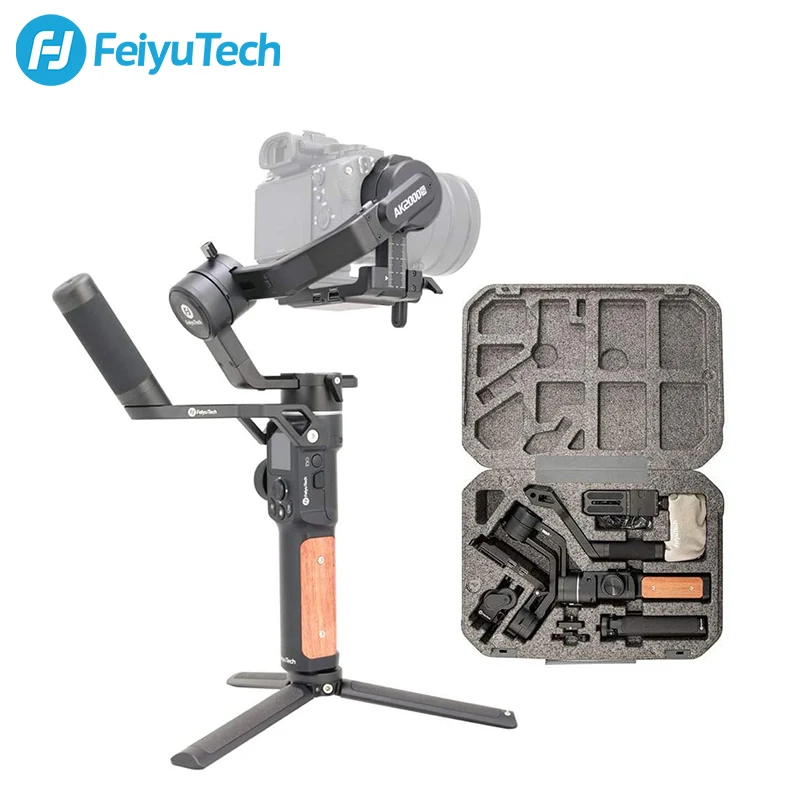 FeiyuTech AK2000S камера с 3-осевым шарнирным стабилизатором DSLR ручная до 2 кг Для