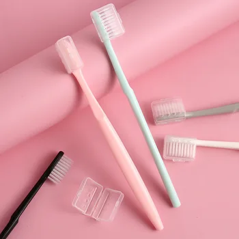 

Korean Adult Fine Soft Hair Toothbrush with Sheath