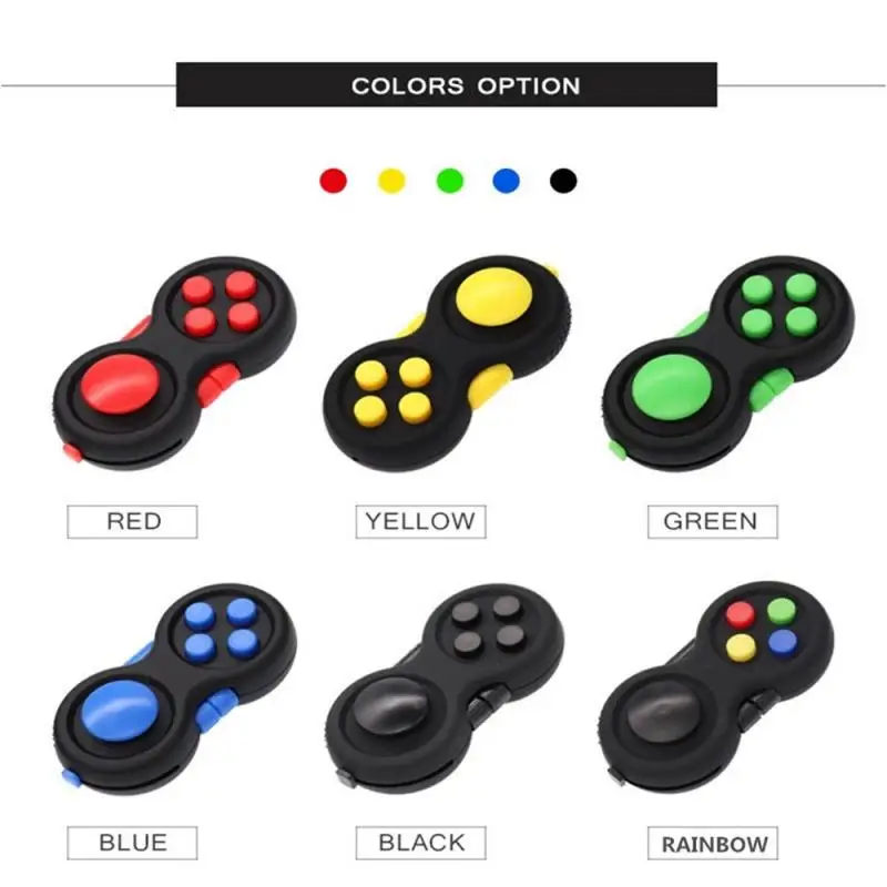 Fidget Toy Joystick Fidget Pad Decompression Handle Adult Children Educational Game