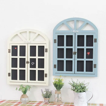 

Nordic Decoration Home Retro House Styling Chalkboard Message Board Decoration Crafts Kids Room Decoration Hanging Decorations