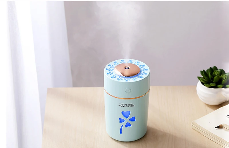 Aroma Essential Oil Diffuser USB Ultrasonic Air Humidifier Portable Mist Maker Air Purifier Aroma Atomizer With Night Light