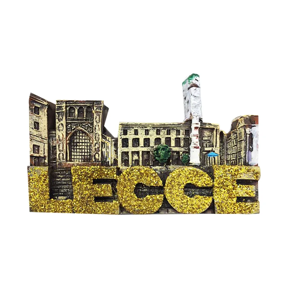 Lychee Life итальянский магнит на холодильник древний город Lecce холодильник магнитный стикер путешествия сувениры украшение дома