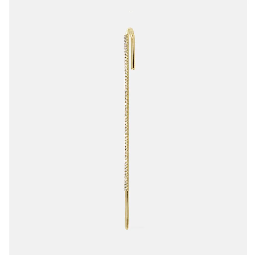 1PCS Thread Ear Pin Altruist, 925 пробы, серебряные, Amoret, резьба для ушей, булавка для ушей, манжеты для ушей, серьги без пирсинга, клипсы, манжеты для ушей, CZ, Женские Ювелирные изделия - Окраска металла: 1PCS Thread Ear Pin