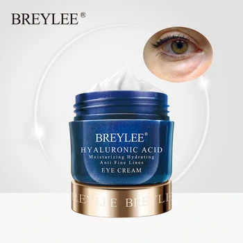 

BREYLEE Hyaluronic Acid Eye Cream For Eye Bags Under Eyes Moisturizing Eyes Serum Improve Dryness Skin Care Anti Wrinkles 20g
