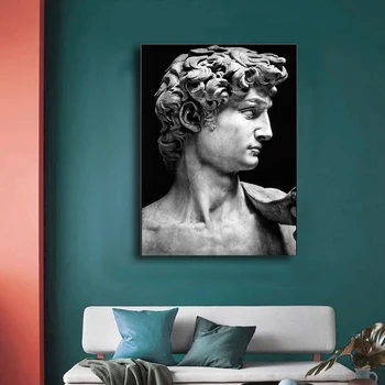 

oil picture colorings by numbers Sculpture of David picture paints by number acrylic paint Wall Decor pictures